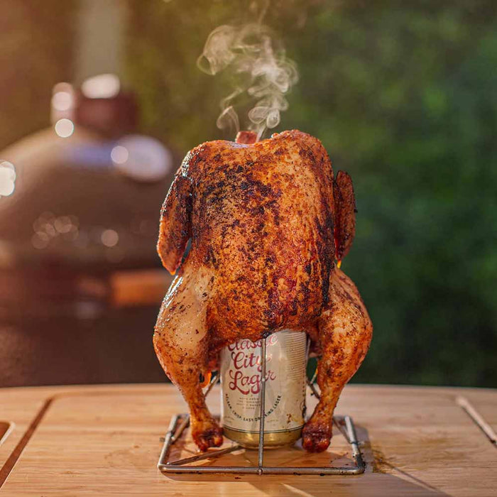 Folding Beer Can Chicken Roaster