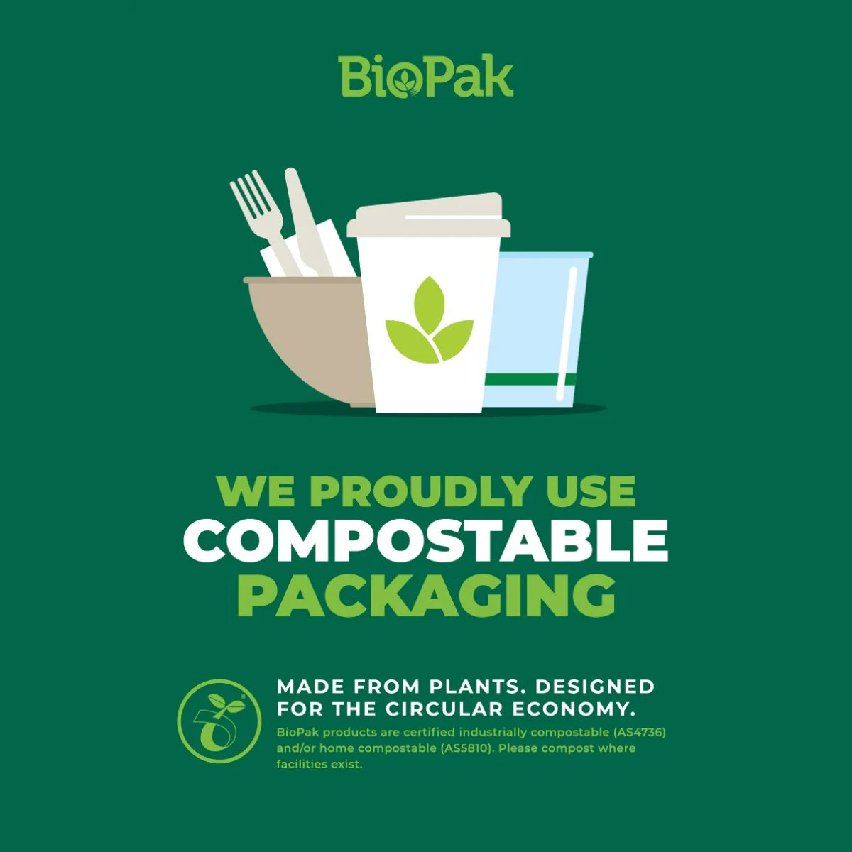 BioPak Retail-Ready Range — Marketplace Supplies
