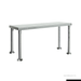 Single Tier 400mm Deep Workbench Overshelf 450mm High WBO1-1800-400