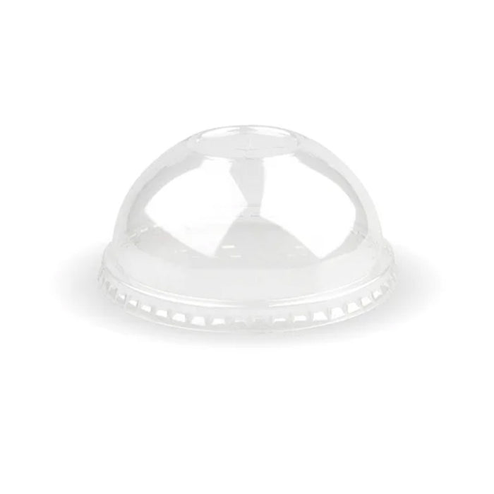 390-650ml - 12-22oz 90mm Clear PET Dome Slot Lid For Paper Cold Cups Ctn 1000pcs