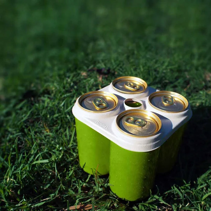4-Pack BioCane Beer Ring Holder Ctn 1000pcs