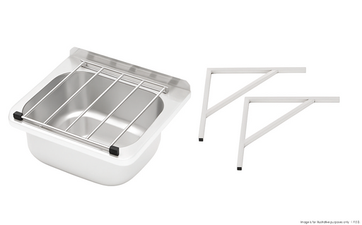 Modular Systems Stainless Steel Mop / Cleaning Sink - HCS-AB