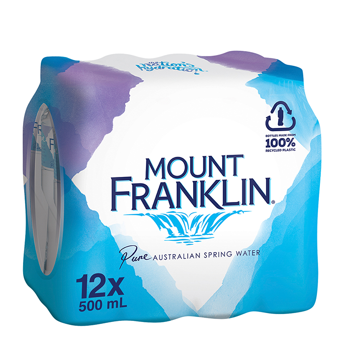 Mt Franklin Still Water 600ml (12 Bottles)