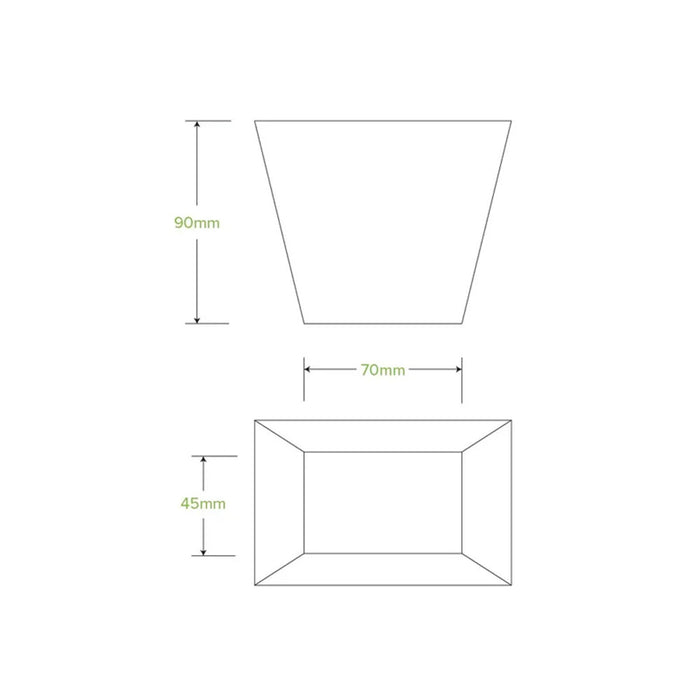 BioBoard Hot Chip Box Ctn 500pcs — Marketplace Supplies