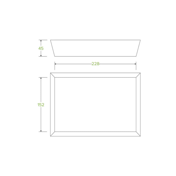 Bioboard Tray #4 Ctn 250pcs