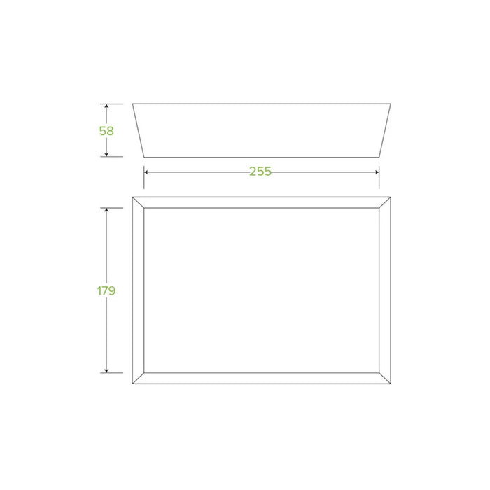 Bioboard Tray #5 Ctn 100pcs
