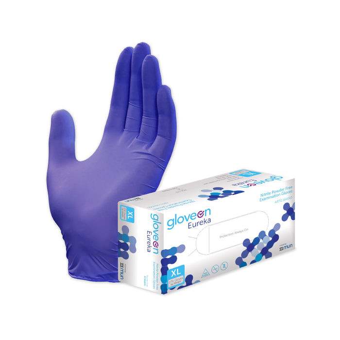 Eureka Nitrile Gloves Powder-Free | Ctn-300pcs