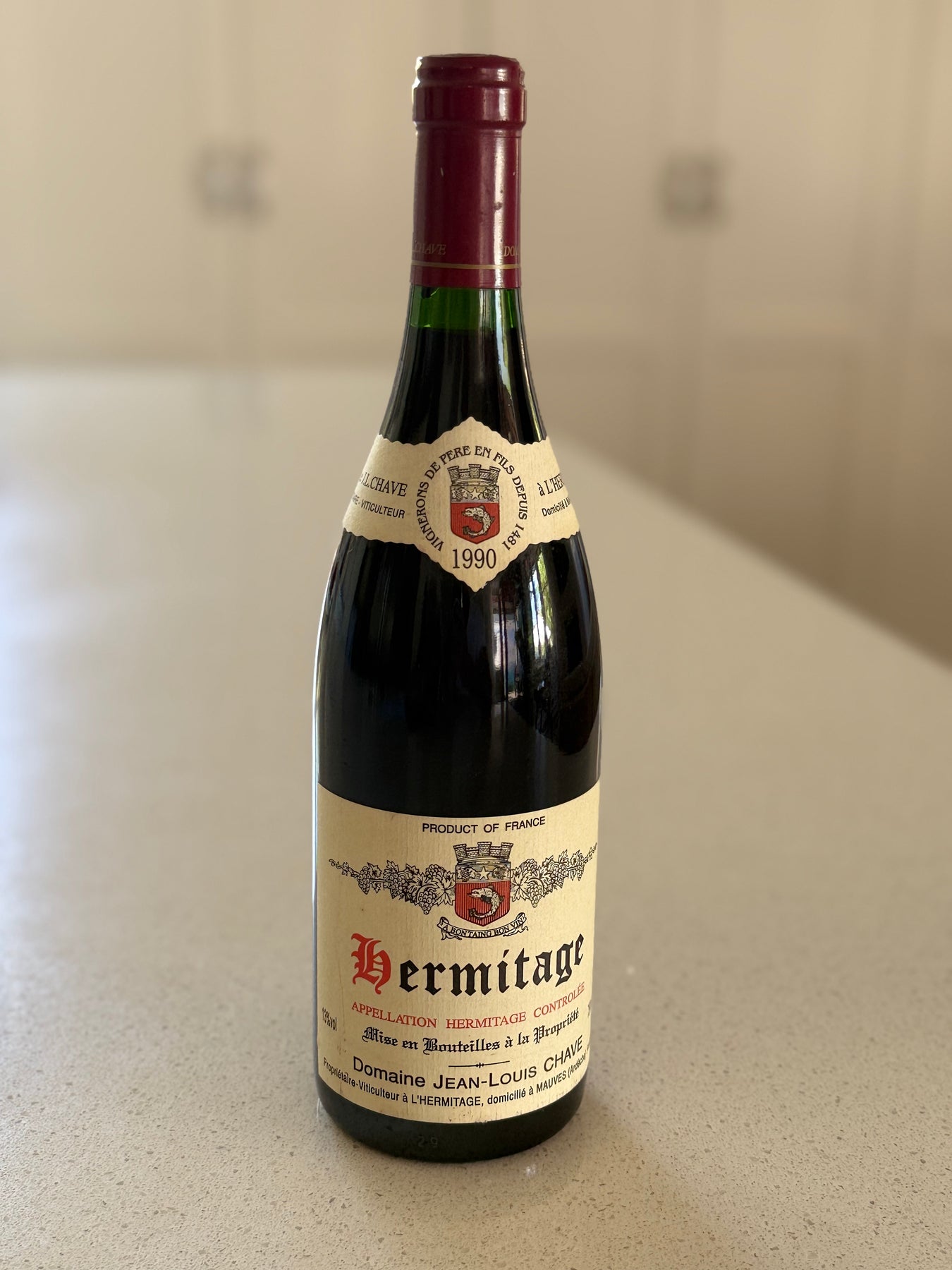 J L Chave Hermitage Rouge