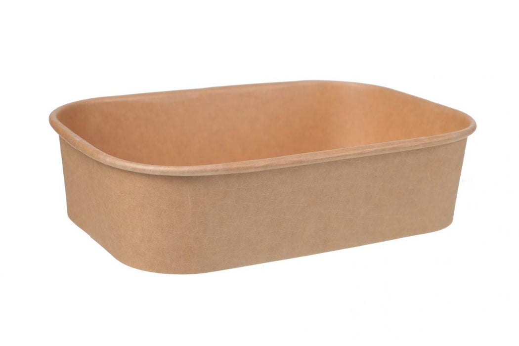 Earth Pak Kraft Rectangle Container 500ml