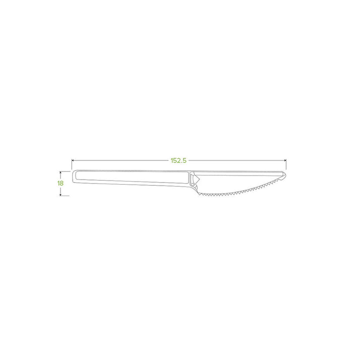 15cm - 6" PLA Knife Ctn 1000pcs