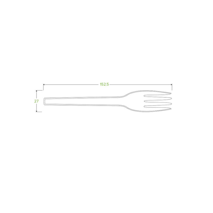 15cm - 6" PSM Fork Ctn 1000pcs