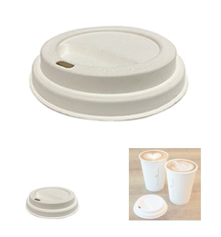 Sugarcane Combo Lid to fit 8, 12 & 16 oz cups (86mm)