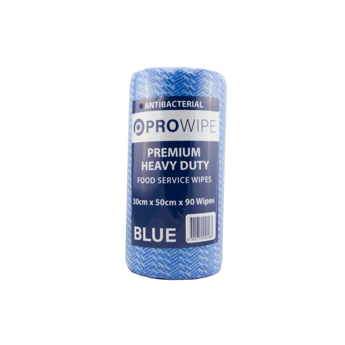 Blue Antibacterial Heavy Duty Wipe 85 Wipes Blue - 1 ROLL