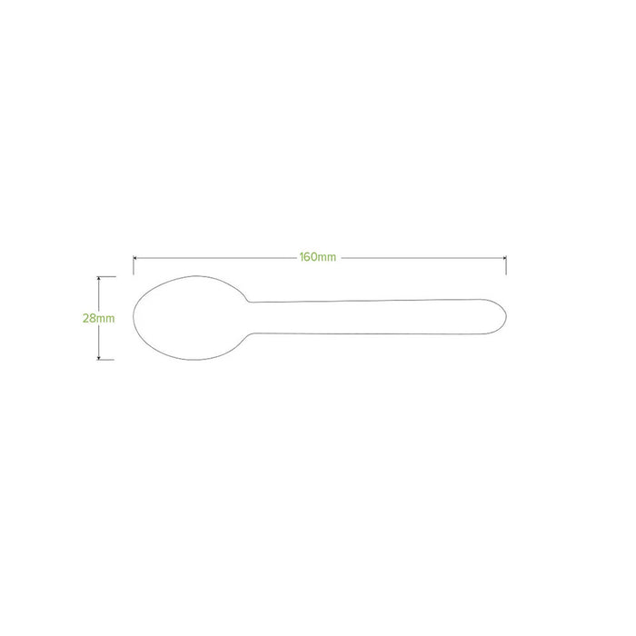 16cm Coated Wood Spoon Ctn 1000pcs