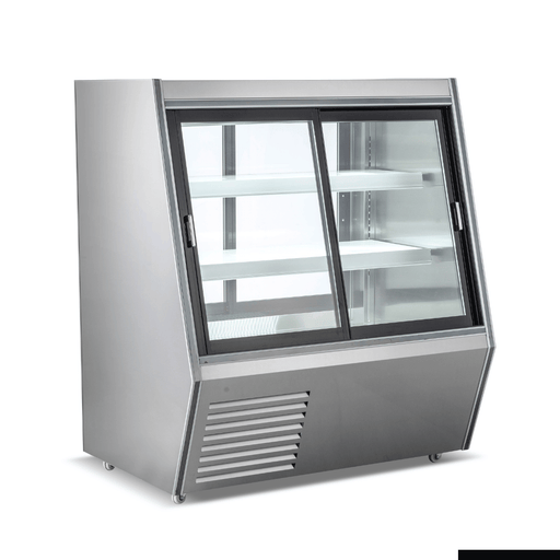 Bonvue Dual-Access Refrigerated Deli, Meat and Seafood Display Case - AMS-12DD