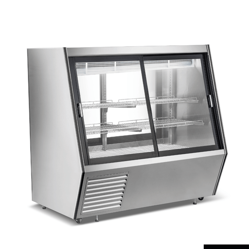 Bonvue Dual-Access Refrigerated Deli, Meat and Seafood Display Case - AMS-15DD