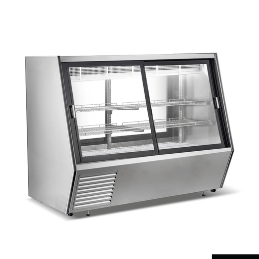 Bonvue Dual-Access Refrigerated Deli, Meat and Seafood Display Case - AMS-18DD