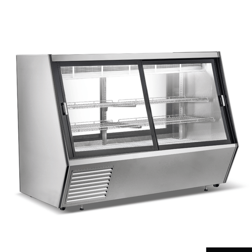 Bonvue Dual-Access Refrigerated Deli, Meat and Seafood Display Case - AMS-21DD
