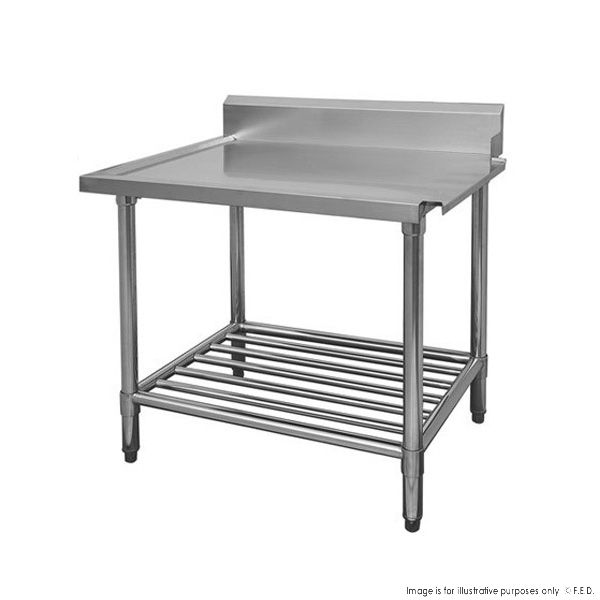 WBBD7-0600R/A  All Stainless Steel Dishwasher Bench Right Outlet