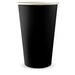 BioPak 510ml 16oz 90mm Black Aqueous Single Wall BioCup BC-16B