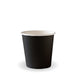 BioPak 120ml 4oz Black Aqueous Single Wall BioCup BC-4B