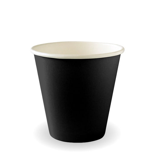 280ml - 8oz (90mm) Black Single Wall BioCup Ctn 1000pcs