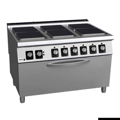 Fagor Kore 900 Series Electric 6 Burner with oven C-E961OP