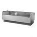 Tecnodom Serie MR80 Black 2480mm Self-serving Deli Display with Storage and Castors - TDMR-0825SELF