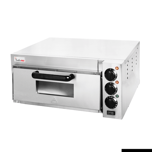 BakerMax Compact Countertop Single Deck Electric Pizza Oven - EP-1T