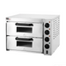 BakerMax Compact Countertop Double Deck Electric Pizza Oven - EP-2T