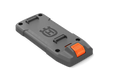 Top view of a Husqvarna robotic lawn mower accessory component.