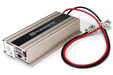 Husqvarna power inverter with attached cables, designed for electrical applications.