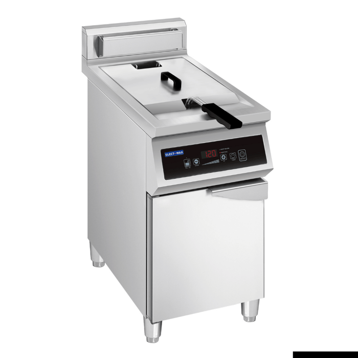 ElectMax 900 Series Induction Single Fryer with Splashback - IFS10-30L