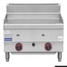 GASMAX Benchtop 2 Bunner Griddle 600mm - JUS-TRG60ELPG