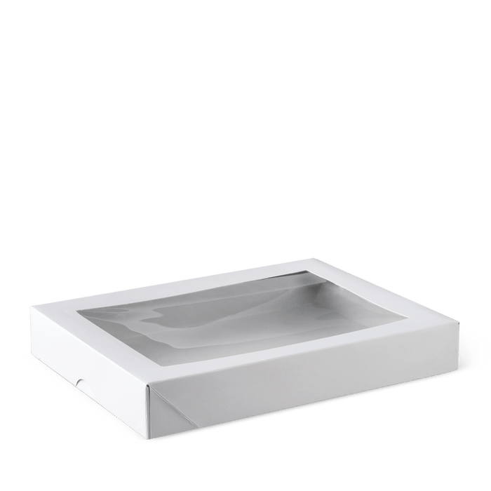 Window Long Flat Patisserie Box Ctn 200