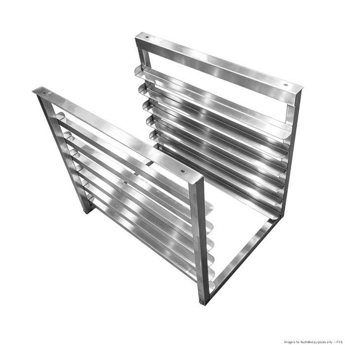 Modular System Table Mounted Pan Rack STMSPRS-6
