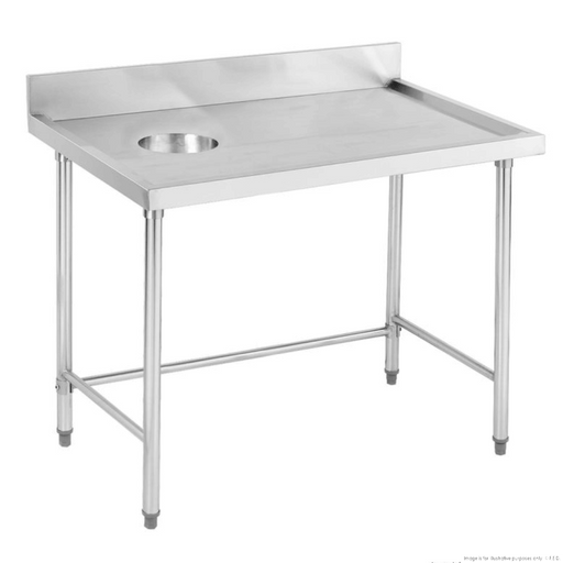 Modular System High Quality Stainless Steel Bench with splashback  SWCB-7-1200L