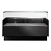 Tecnodom Serie MR80 Black 1520mm Wide Deli Display with Storage and Castors - TDMR-0815B