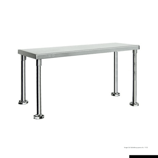 Single Tier 400mm Deep Workbench Overshelf 450mm High WBO1-1200-400