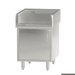 Modular System Single Door Stainless Steel Cabinet with Splash Guard - WCB8-0600