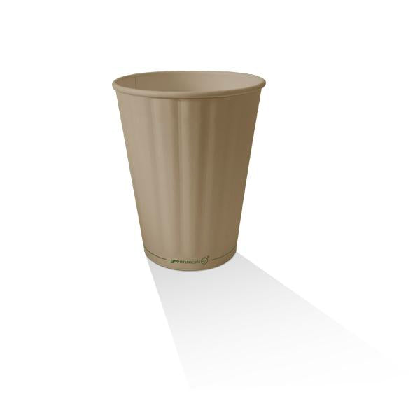 12oz Aqueous Coated Bamboo Embossed DW Cup