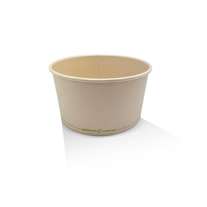 PLA Coated Bamboo Paper Salad Bowl 32oz 300pc/ctn