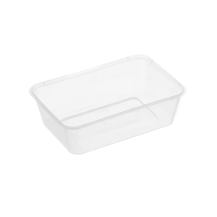 PP Rectangle Container 500ml Clear Ctn 500