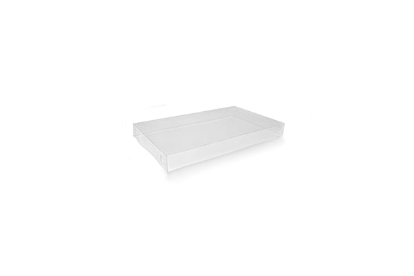 #Clear RPET Catering Tray Lid Small (pack) 50pc