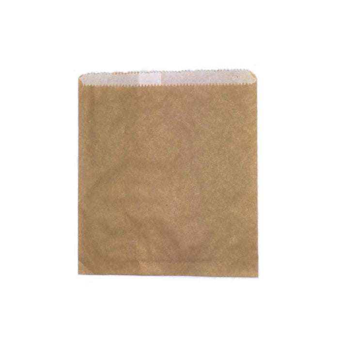 1 Square Brown GPL Bag 500pc/pk(101116)