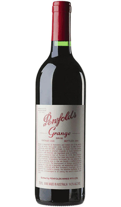 Penfolds 1998 Grange Bottle