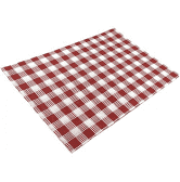Greaseproof Paper Gingham Red & White 190x320mm 800sht-ream