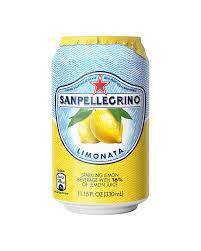 San Pellagrino Lemon Sparkling Water 24 x 330ml Cans