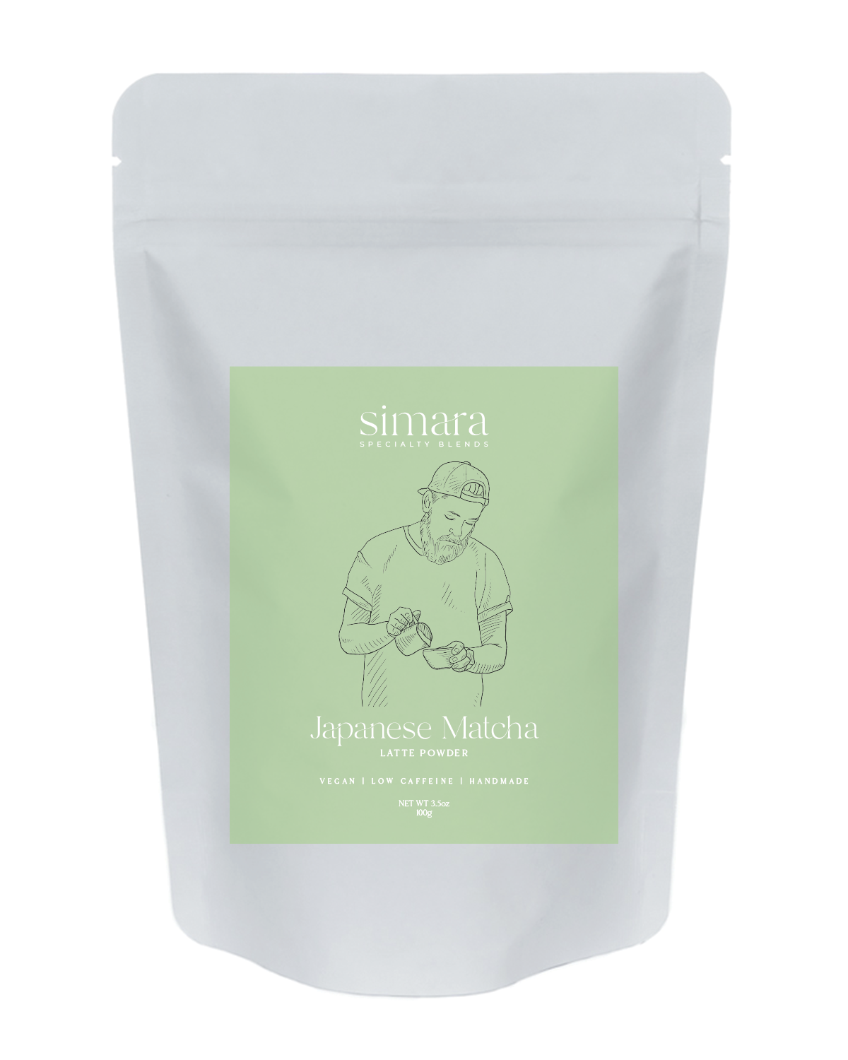 SIM Japanese Matcha Latte 250gm — Marketplace Supplies