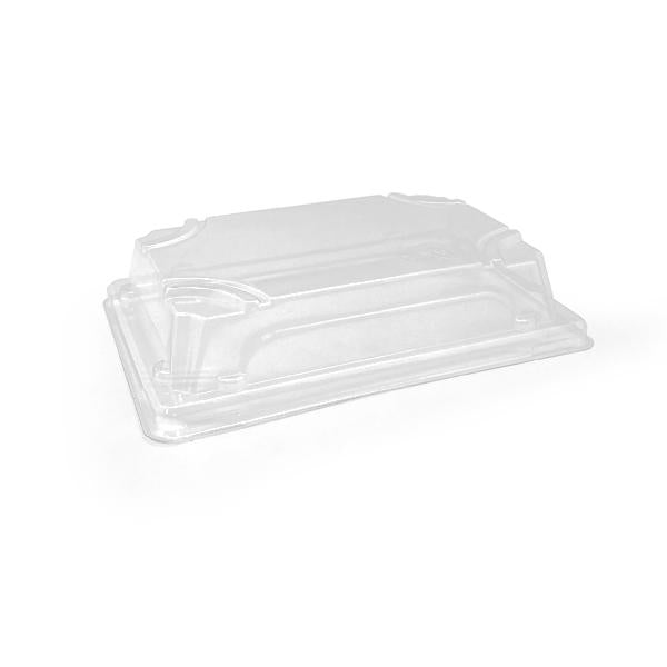 Sushi tray PET lid -medium 600pc/ctn